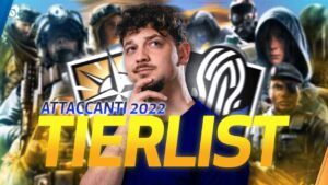 Gli *ATTACCANTI* MIGLIORI di RAINBOW SIX SIEGE [TIER LIST 2022 - ANNO 7]