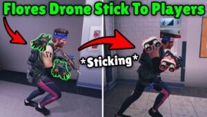 *NEW* Flores Drones Sticking To Players Cheat!  - Rainbow Six Siege