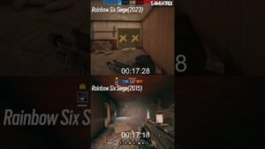 Old R6 Siege (2015) vs New R6 Siege (2023) - Rainbow Six Siege - R6#shorts