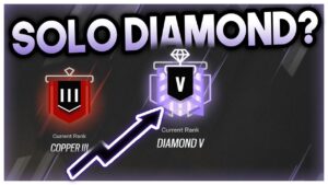 TEK BAŞINA BAKIR ELO'DAN DIAMOND ELO'YA! SOLO RANKED - Rainbow Six Siege