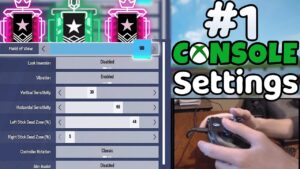 The #1 BEST Console Champion Settings ( FOV + Sensitivity ) - RAINBOW SIX SIEGE