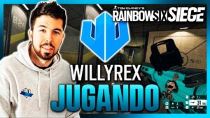 WILLYREX JUGANDO RAINBOW SIX SIEGE | Reaccionando | Caramelo Rainbow Six Siege Gameplay Español
