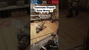 “Why Did You Shoot Me, Huh?” R6 Bad Teammates 😡 #shorts #rainbowsixsiege