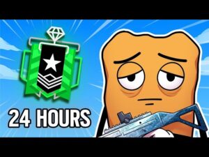 we spent 24 HOURS trying to get Emerald Rank in Rainbow Six Siege