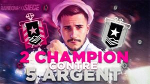 2 CHAMPION VS 5 ARGENT!   Rainbow Six Siege