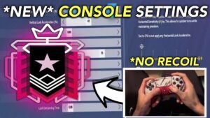 BEST ADVANCED CONTROLLER SETTINGS TO USE FOR NO RECOIL AIM (PS5/XBOX) - Rainbow Six Siege