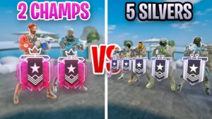 Can 2 Champions Beat 5 Silvers In Rainbow Six Siege?