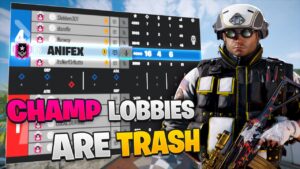 Champ Lobbies Are TRASH... Rainbow Six Siege
