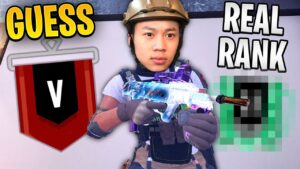 Guessing Your Ranks in Rainbow Six Siege... (SUPRISING)