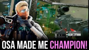 How Osa got me CHAMPION Rank in Rainbow Six Siege