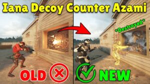 Iana Hologram *Secret Buff* To Counter Azami! - Rainbow Six Siege