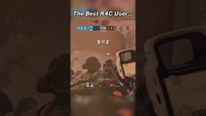 Im the Best R4C User on Rainbow Six Siege #shorts