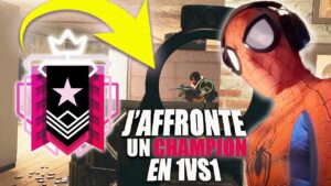 J'AFFRONTE UN CHAMPION EN 1VS1 ET JE PARS ENSUITE JOUER AVEC LUI EN CLASSÉ ! RAINBOW SIX SIEGE