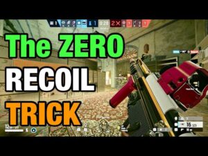 The ZERO Recoil Trick - Rainbow Six Siege