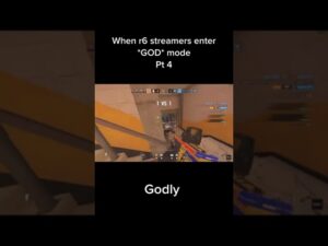 When STREAMERS Enter GOD-MODE #shorts #rainbowsixsiege #r6siege_video