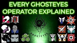 Which operators are in Ghosteyes and why were they chosen? (Rainbow Six Siege Lore)