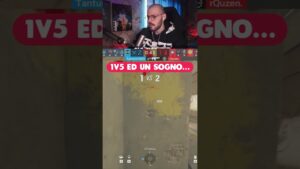 1V5 ED UN SOGNO! - Rainbow Six Siege ITA #shorts
