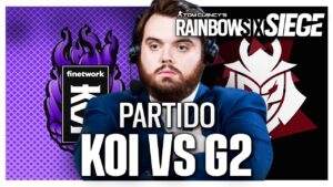 ASÍ fue el PARTIDO de KOI vs G2 de RAINBOW SIX SIEGE | Caramelo Rainbow Six Siege Gameplay Español