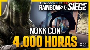 Así JUEGA una NOKK con 4.000 contra un HACKER | Caramelo Rainbow Six Siege Gameplay Español