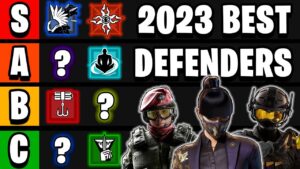 Complete DEFENDER Tier List for 2023 - Rainbow Six Siege 2023