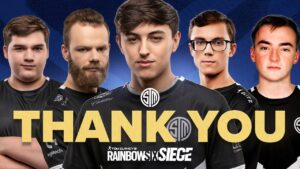 Farewell TSM Rainbow Six Siege