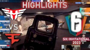 Heroic vs FaZe - HIGHLIGHTS - Group Stage - Six Invitational 2023 - R6 Esport