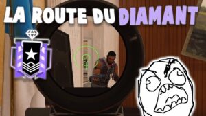 LA ROUTE DU DIAMANT CONTINUE ET JE TOMBE SUR DES GROS HAINEUX ET DES BUGS ! RAINBOW SIX SIEGE