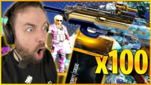 Opening 100 Alpha Packs in Solar Raid - Rainbow Six Siege