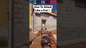 Pro League Attack Strategy in R6 Siege 🏆 #shorts #rainbowsixsiege