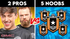 Rainbow Six Siege Pros Vs Noobs | TSM R6