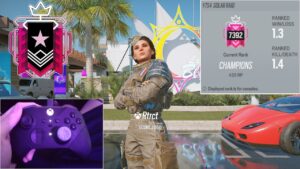 THE #1 SOLAR RAID CONTROLLER CHAMPION SETTINGS & SENSITIVITY - RAINBOW SIX SIEGE