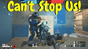 Triple Peeking in Rainbow Six Siege