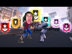 1v1 vs EVERY Rank in Rainbow Six Siege