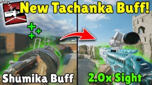 *NEW* BUFF To Tachanka Weapon and Gadget! -Rainbow Six Siege