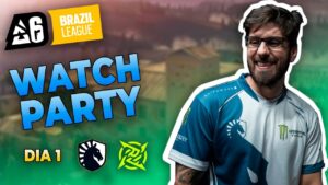 NOVA LIQUID no NOVO BRASILEIRÃO de R6! | BRAZIL LEAGUE 2023 DIA 1 - RAINBOW SIX SIEGE