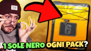 NUOVI PACK! OGNI PACK 1 SOLE NERO??? - Rainbow Six Siege ITA Spacchettamento