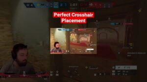 Perfect Crosshair Placement! - Rainbow Six Siege #r6s #shorts