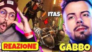 REAGIAMO a GABBO che SCULACCIA gli ITAS in RANKED!!! - Rainbow Six Siege ITA Reazione