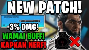 SAD KAPKAN MAINS! - Y8S1.2 Patch Notes, My Thoughts - Rainbow Six Siege Y8S1.2 Commanding Force