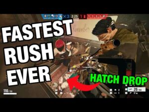 The FASTEST RUSH EVER in Rainbow Six Siege