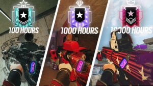 What 10,000 Hours of Rainbow six siege Looks like. (Handcam gameplay)