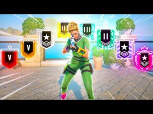 1v1 vs EVERY Rank in Rainbow Six Siege
