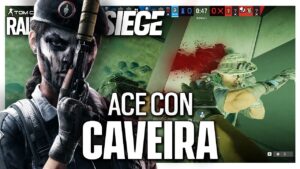 ACE con CAVEIRA y ACABO con 10 KILLS | Caramelo Rainbow Six Siege Gameplay Español