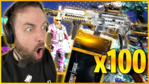 Opening 100 Alpha Packs in Commanding Force - Rainbow Six Siege