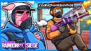 Rainbow Six Siege cheaters are something else...