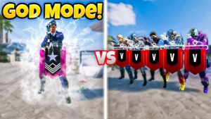 1 Champion VS 5 Coppers BUT, Champion Has GOD MODE Enabled...