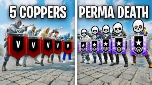 5 Coppers VS 5 Diamonds BUT Diamonds Have Perma-Death