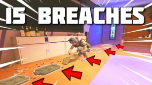 BREACHING THE ENTIRE FLOOR in SIEGE