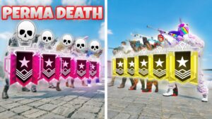 Champions With PERMA-DEATH VS 5 Golds - Who Wins? - Rainbow Six Siege