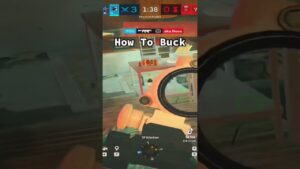 How To Buck 🔥 - Rainbow Six Siege #shorts